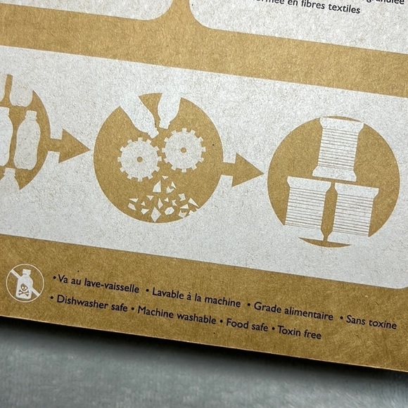 KETTO Reusable Takeout Lunch Utensils With Zip Pouch Recycled NWT - Picture 9 of 12